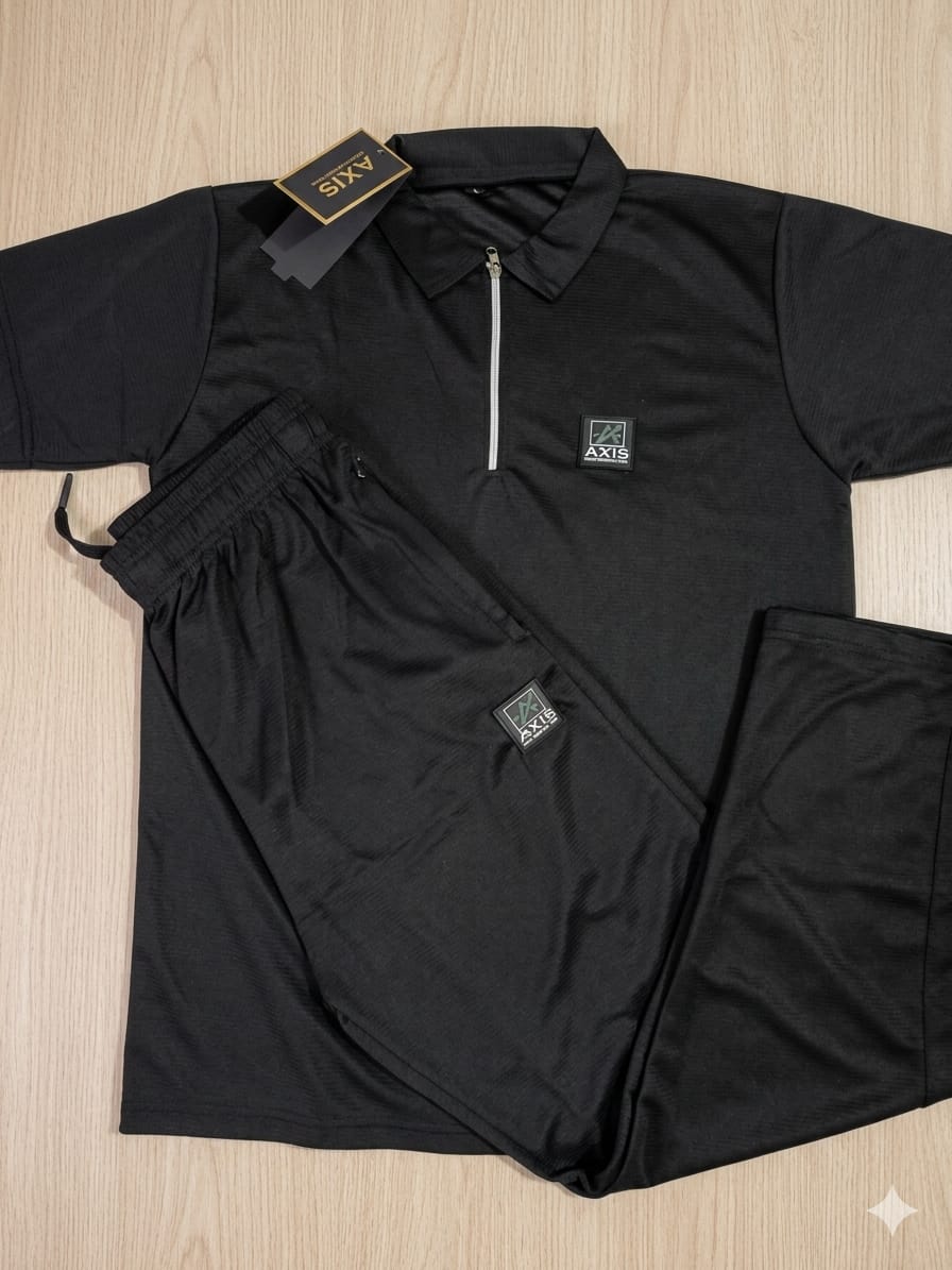 AXIS Performance Quarter-Zip Short Set