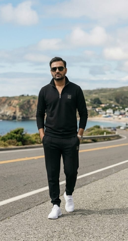 AXIS Performance Quarter-Zip Short Set