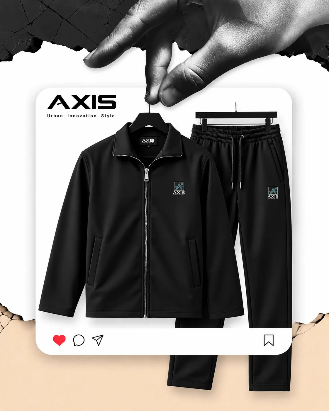 AXIS PREMIUM SCUBA TRACK SUITE 🖤